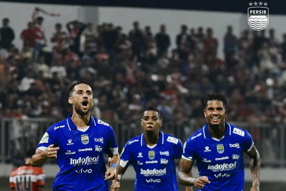 gol federico barba persib bandung vs bali united