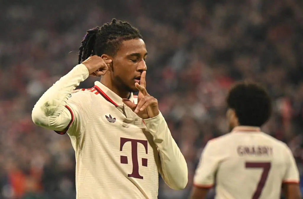 gol michael olise bayern vs madrid liga champions