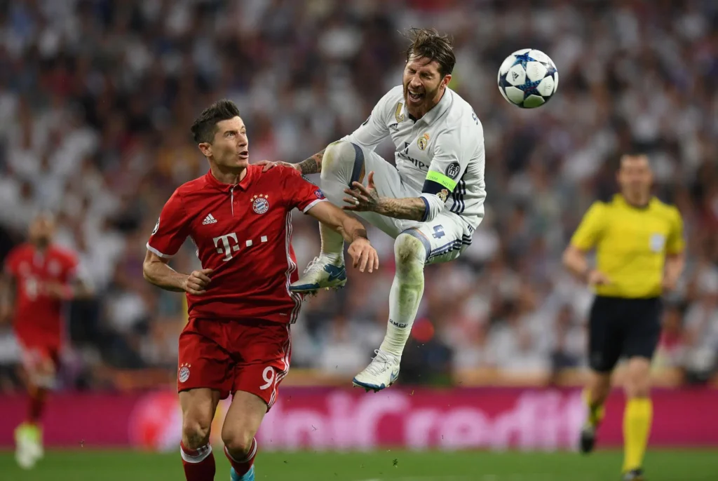 statistik bayern vs real madrid tekanan serangan